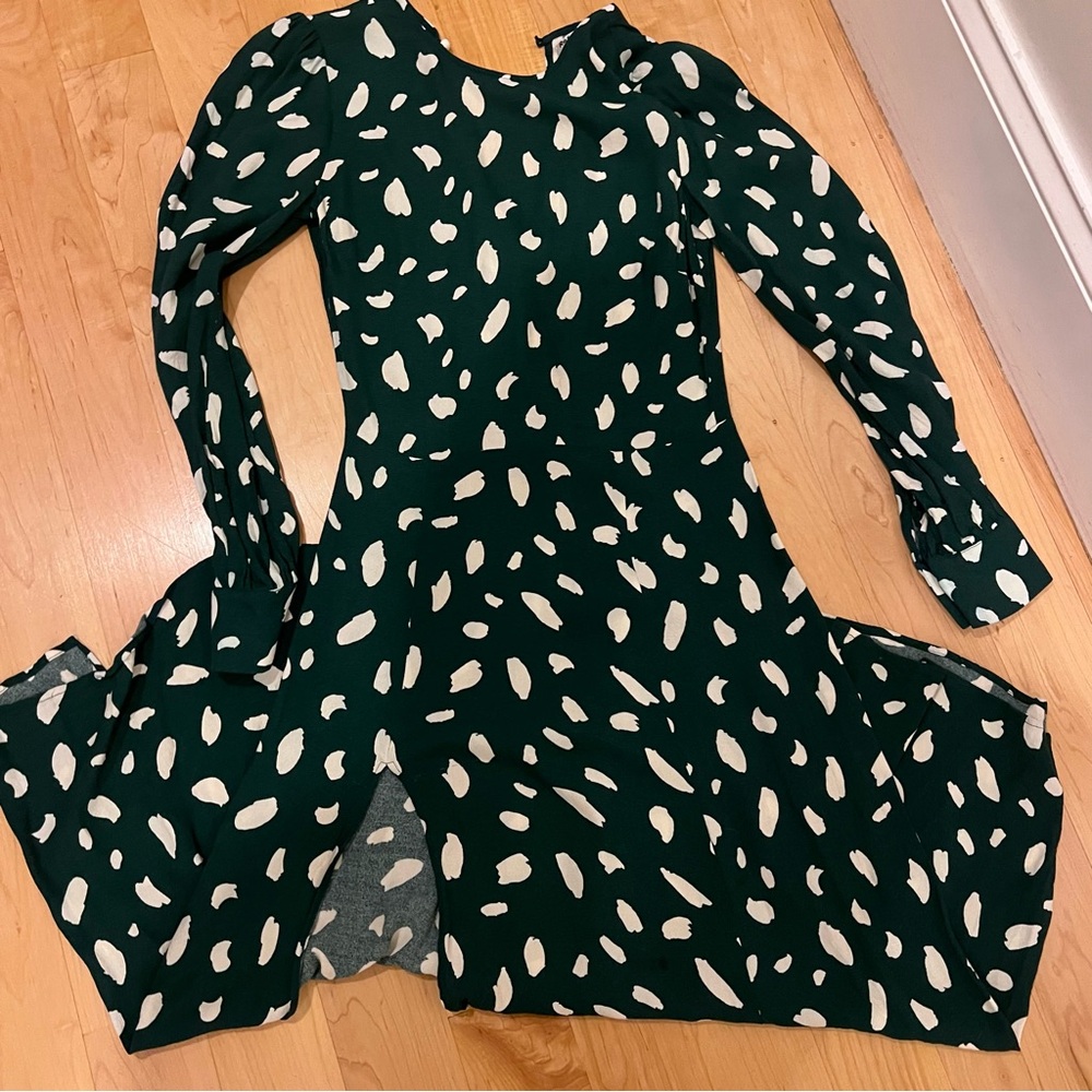 Reformation Long Sleeve Midi Creed Dress - Picture 5 of 11